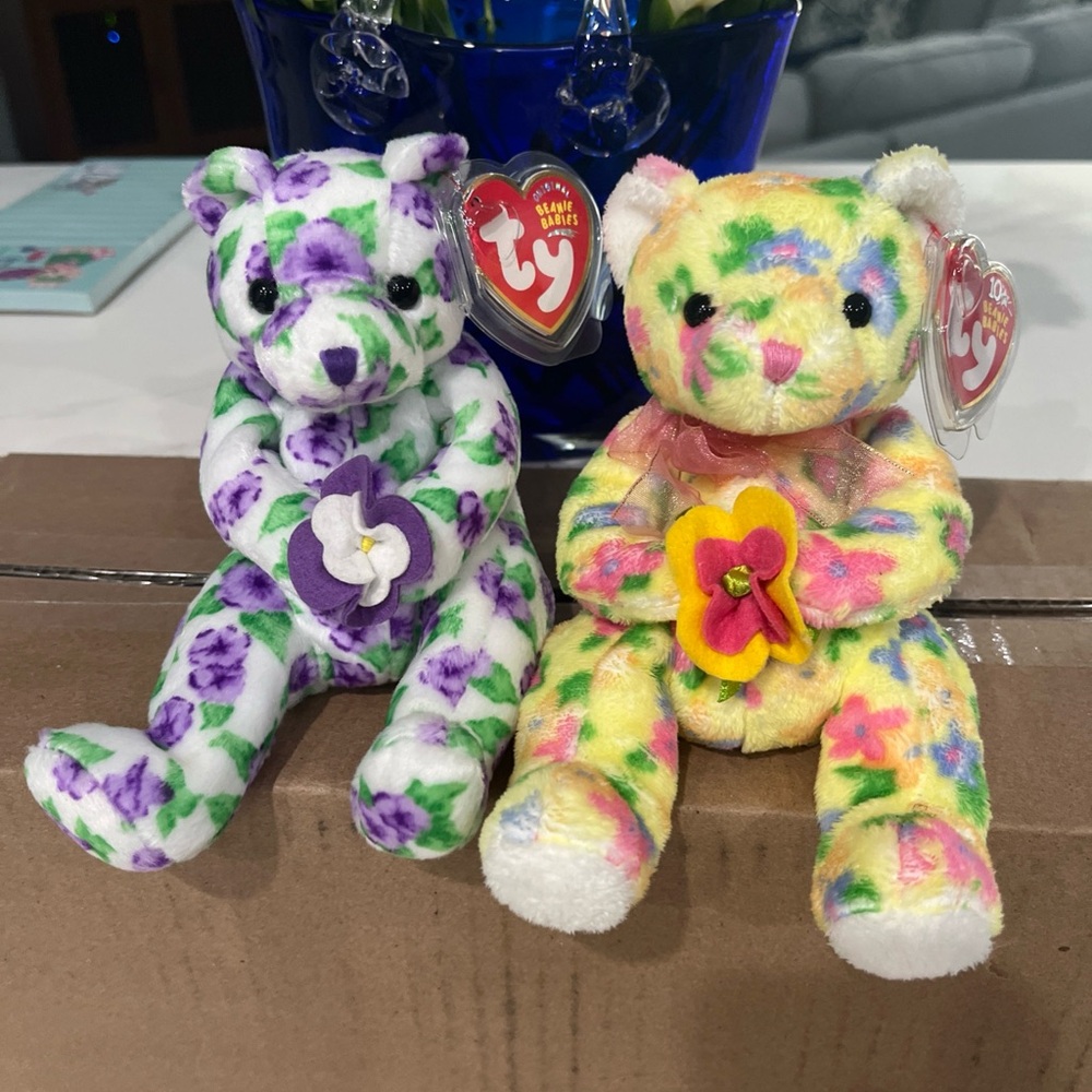 Ty Beanie Babies Corsage and Bloom